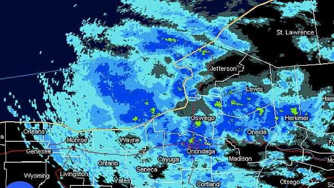 Thanksgiving weather history, lake-effect snowstorm