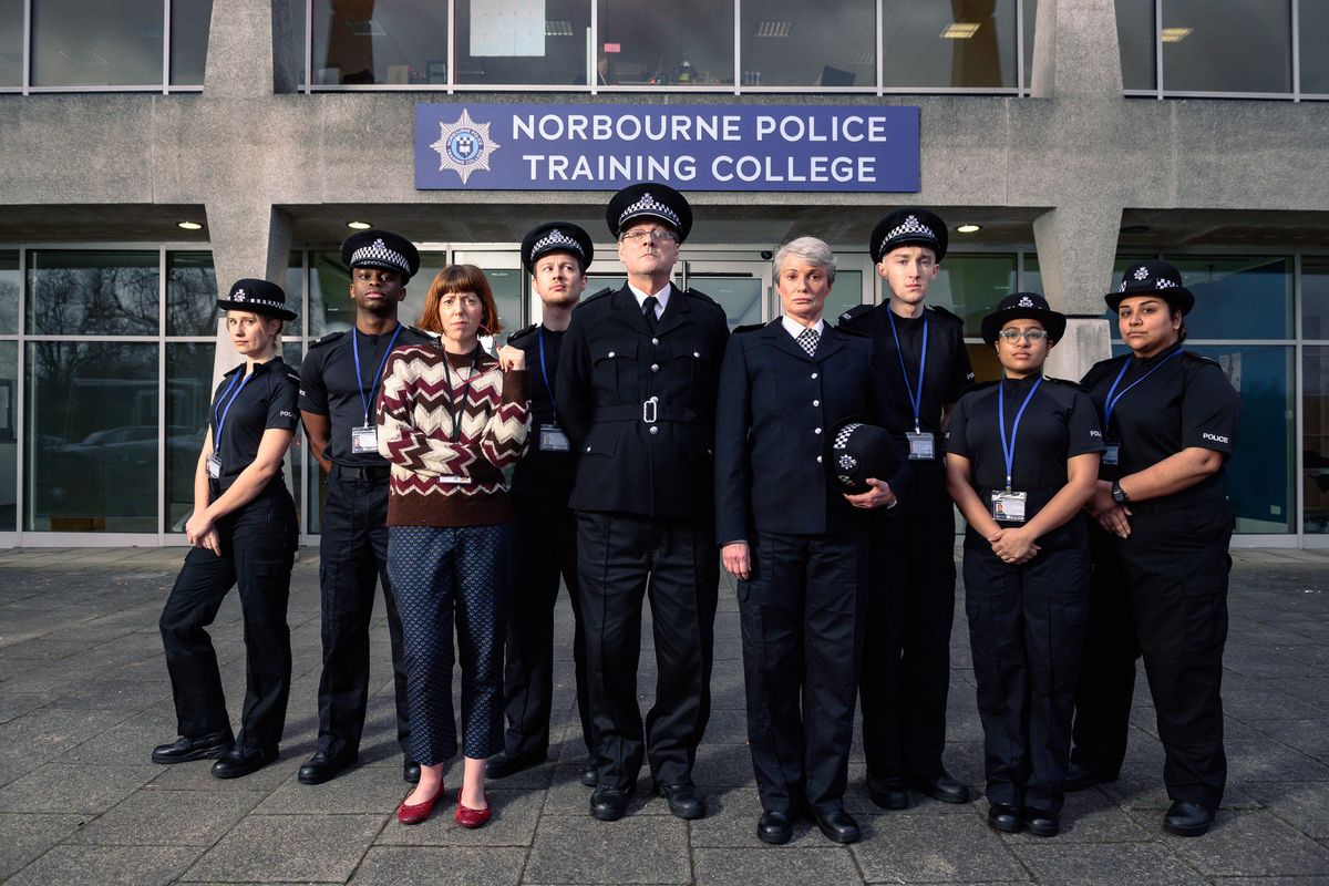 ITV Piglets: a first look at the new comedy series seeing police officers at a training academy