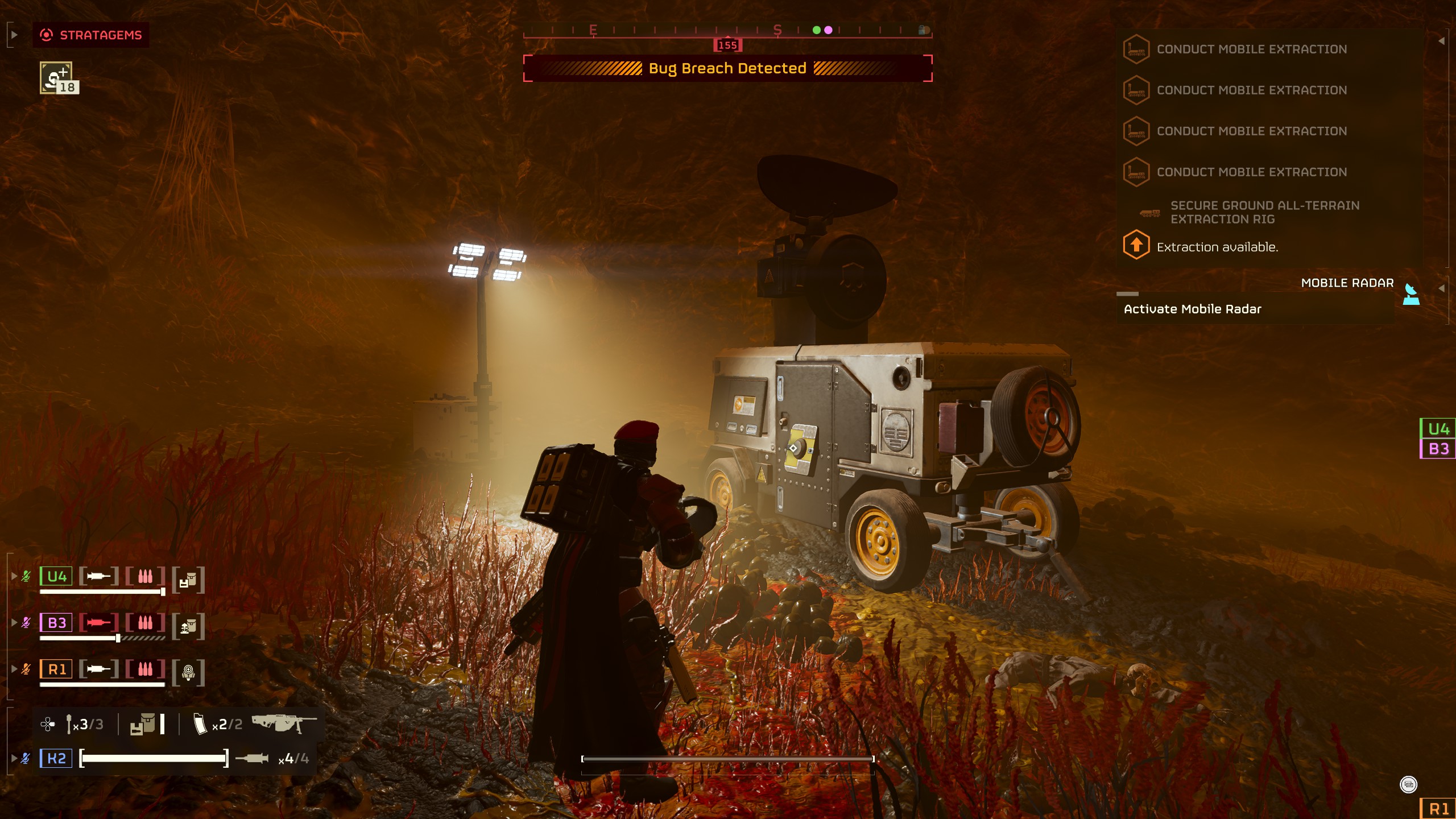 Helldivers 2 hive world - Radar