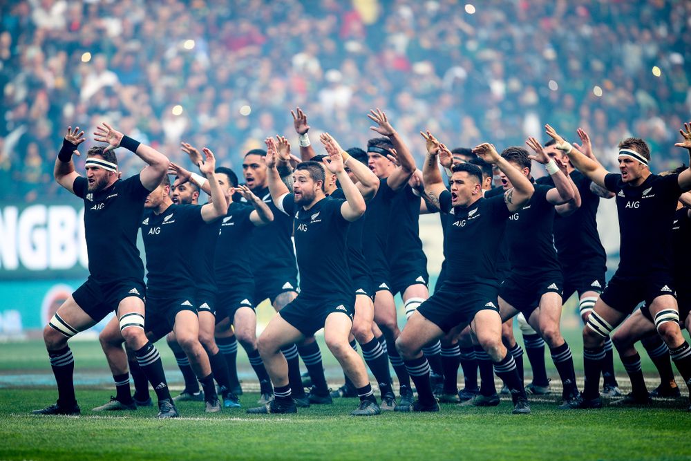 All Blacks performing the Hacker