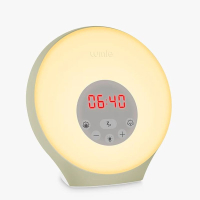 Lumie Sunrise Alarm Wake up to Daylight Table Lamp in White, £49.99 | John Lewis&nbsp;