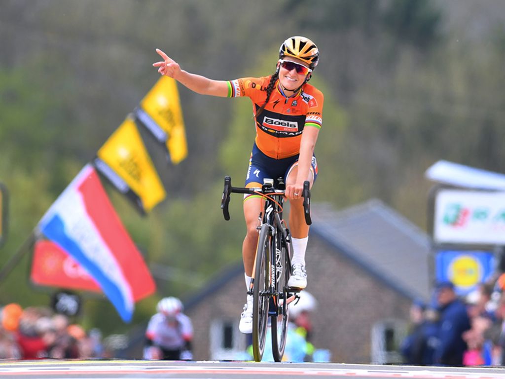 Deignan celebrates another Boels-Dolmans one-two