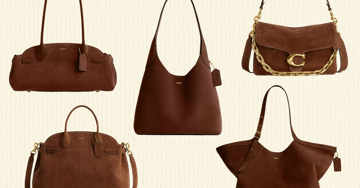 Shop Coach’s New Suede Collection