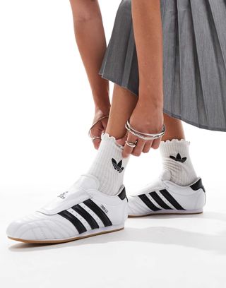 Adidas Originals Taekwondo Trainers in White