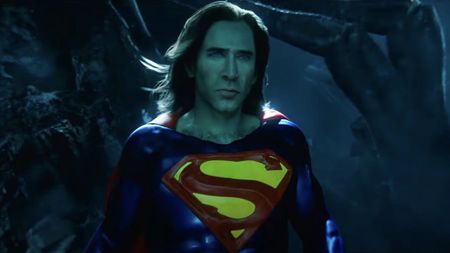 Nicolas Cage as Superman in The Flash