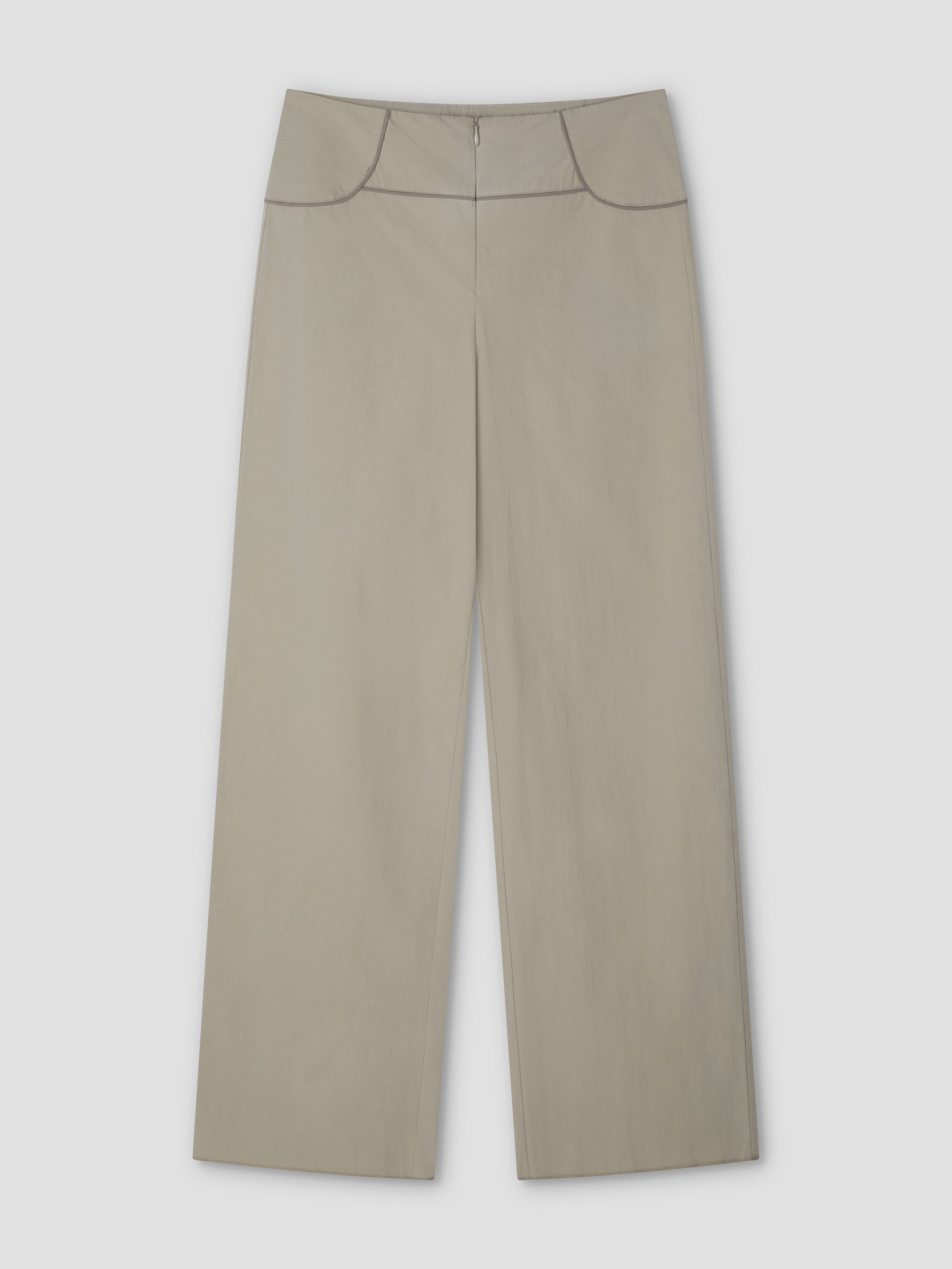Panelled Pant - Stone