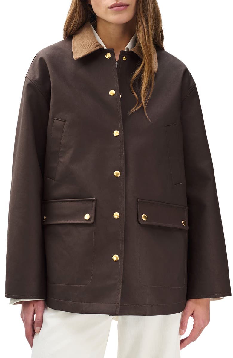 Cassidy Coated Cotton Canvas Jacket