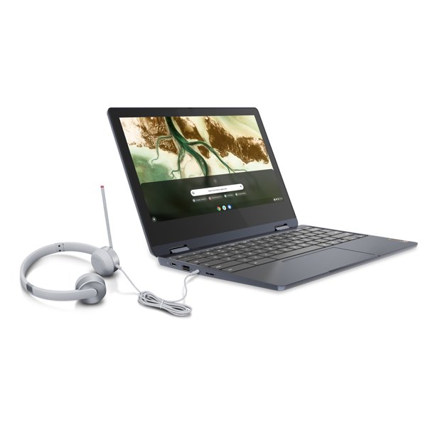 Lenovo Chromebook with headset bundle