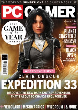 PC Gamer magazine issue 404 Clair Obscur: Expedition 33