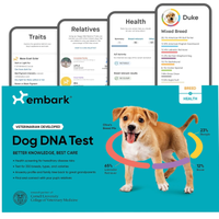 Embark Dog DNA Test | 37% off at AmazonWas $199.00 Now $125.00