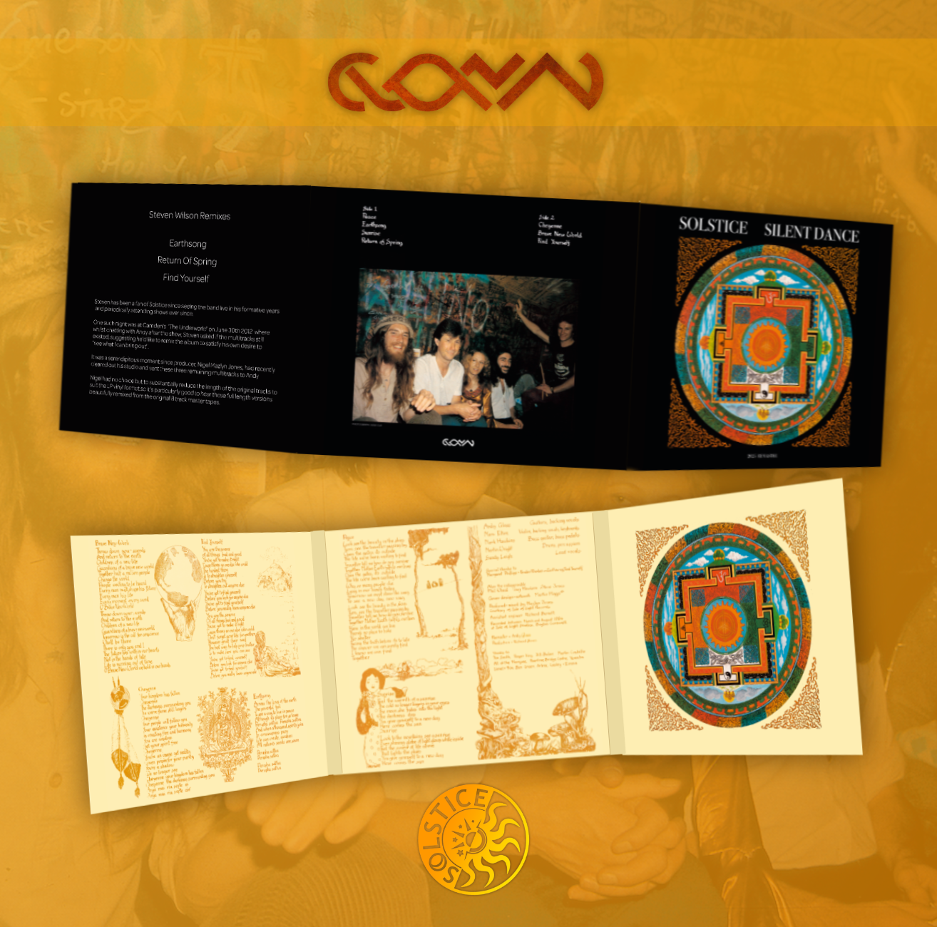 Solstice Silent Dance mock up sleeve