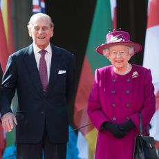 london, england march 13 queen elizabeth ii and prince philip, duke of edinburgh attend the launch of the queens baton relay for the xxi commonwealth games being held on the gold coast in 2018 at buckingham palace on march 13, 2017 in london, england photo by samir husseinsamir husseinwireimage