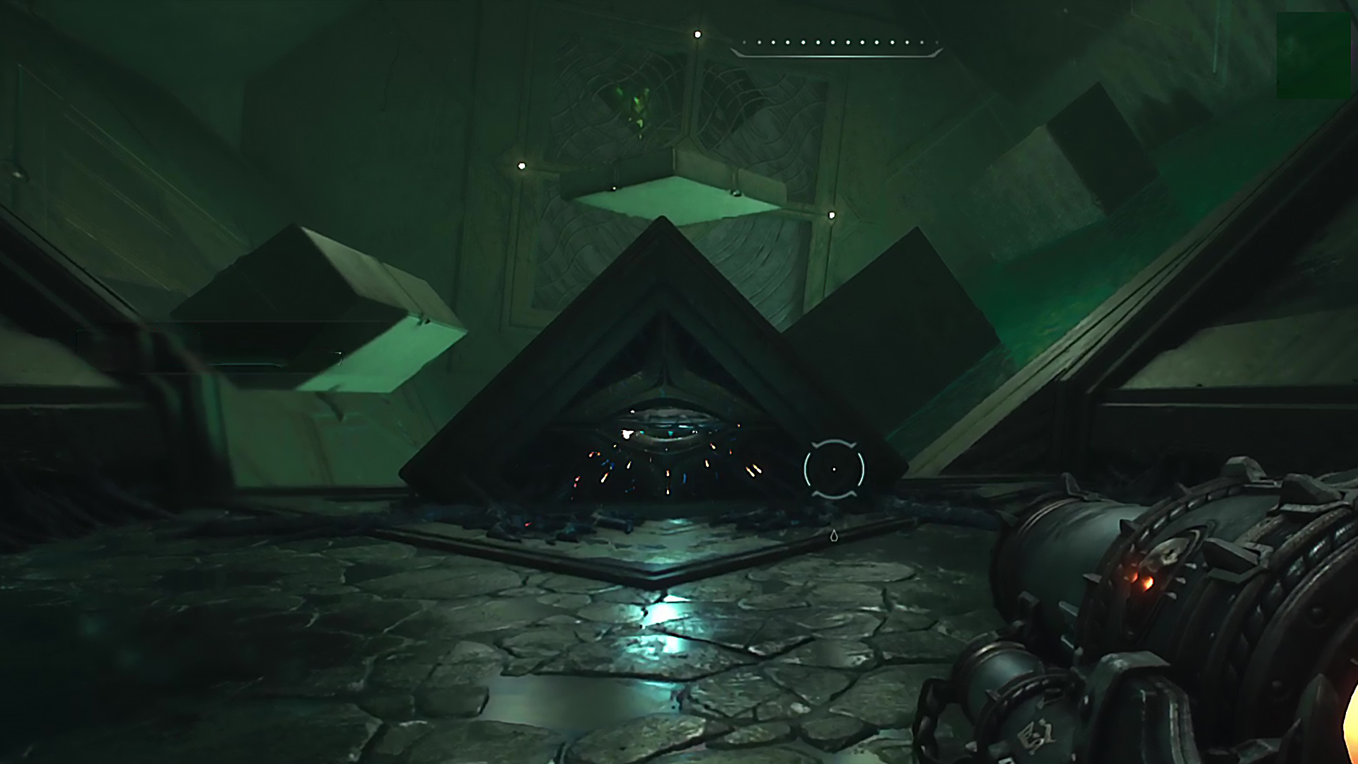 The Rotating Water Room Puzzle in Doom The Dark Ages sixteenth chapter, Kar'Thul Marshes
