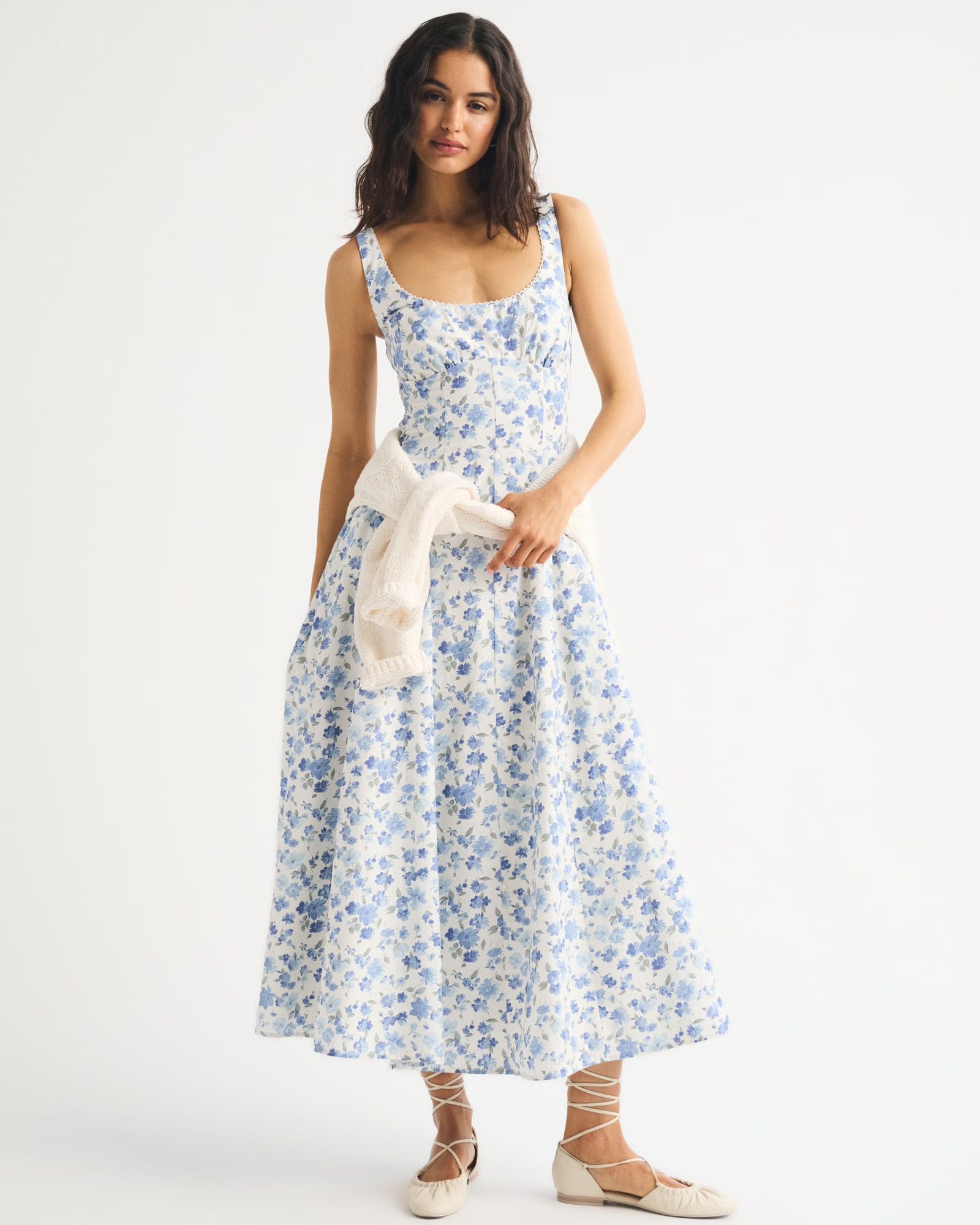 A&f Bra-Free Dylan Midi Dress