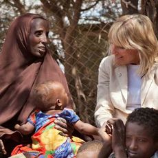 dr biden and somali women and children