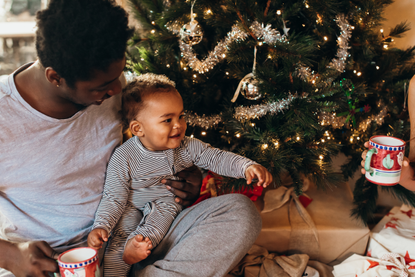 family celebrating Christmas as lockdown might be continued