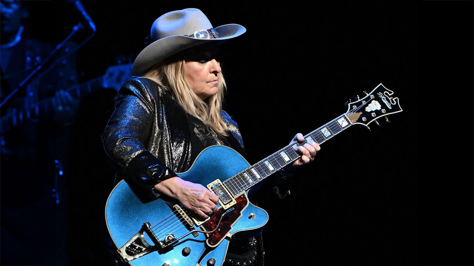 Melissa Etheridge performs during her I'm Not Broken Tour at Hard Rock Live held at the Seminole Hard Rock Hotel &amp;amp; Casino on September 24, 2024 in Hollywood, Florida.