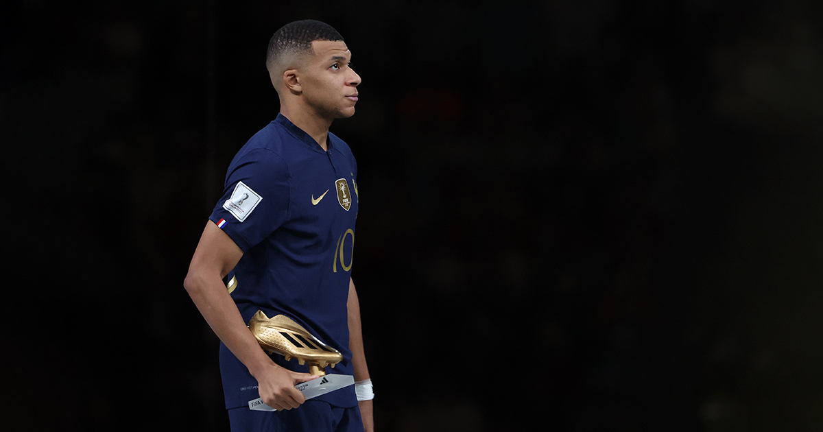 Kylian Mbappe Wins The Golden Boot At World Cup 2022 Fourfourtwo
