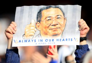 Leicester's fans continue to remember their former owner