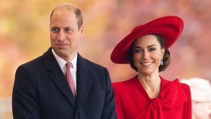 Prince William's go-to dish inspired by childhood teas. Seen here he and the Princess of Wales attend a ceremonial welcome for The President and the First Lady of the Republic of Korea