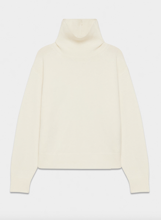 Aritzia Cashmere Relaxed Turtleneck Sweater