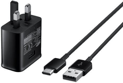 Fast Charging Mains Adaptor And Type C Cable Rendered