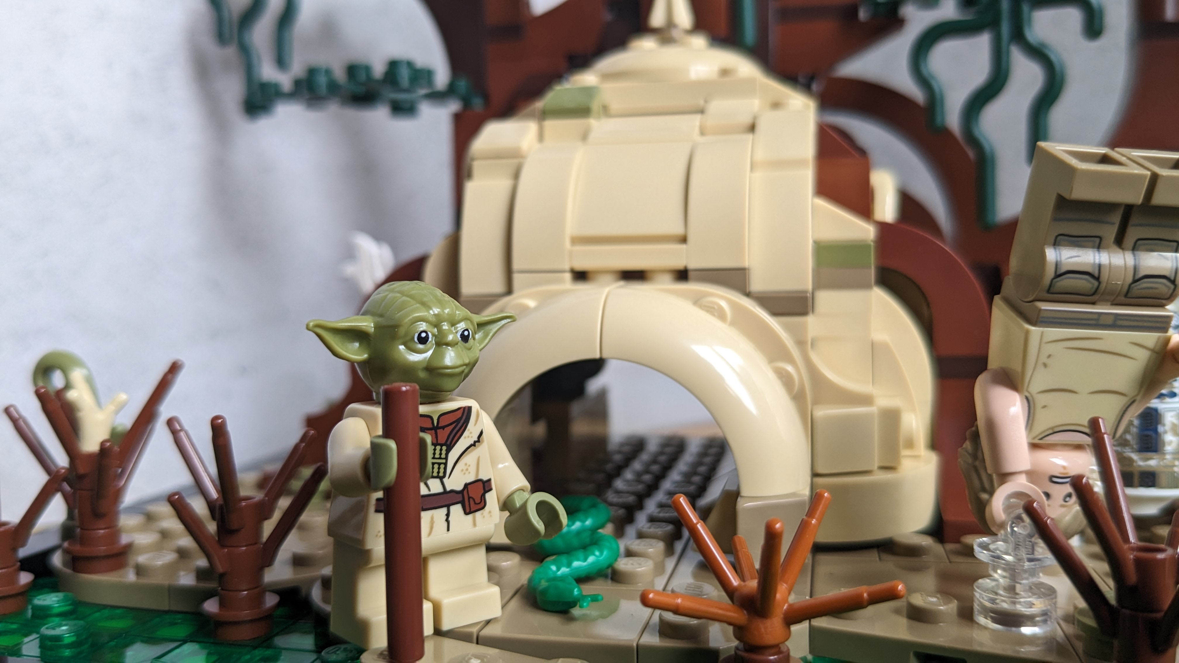 Lego Star Wars Dagobah Jedi Training Diorama