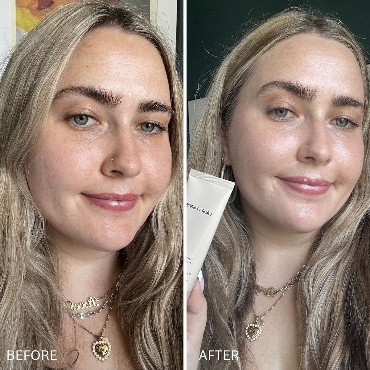 Amelia testing laura mercier tinted moisturiser spf30