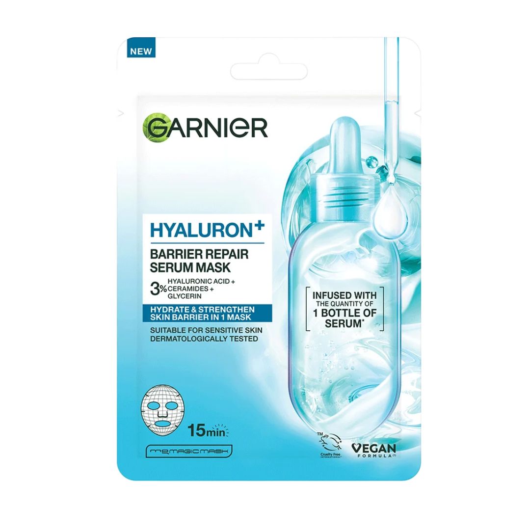 Garnier Hyaluron+ Barrier Repair Sheet Mask