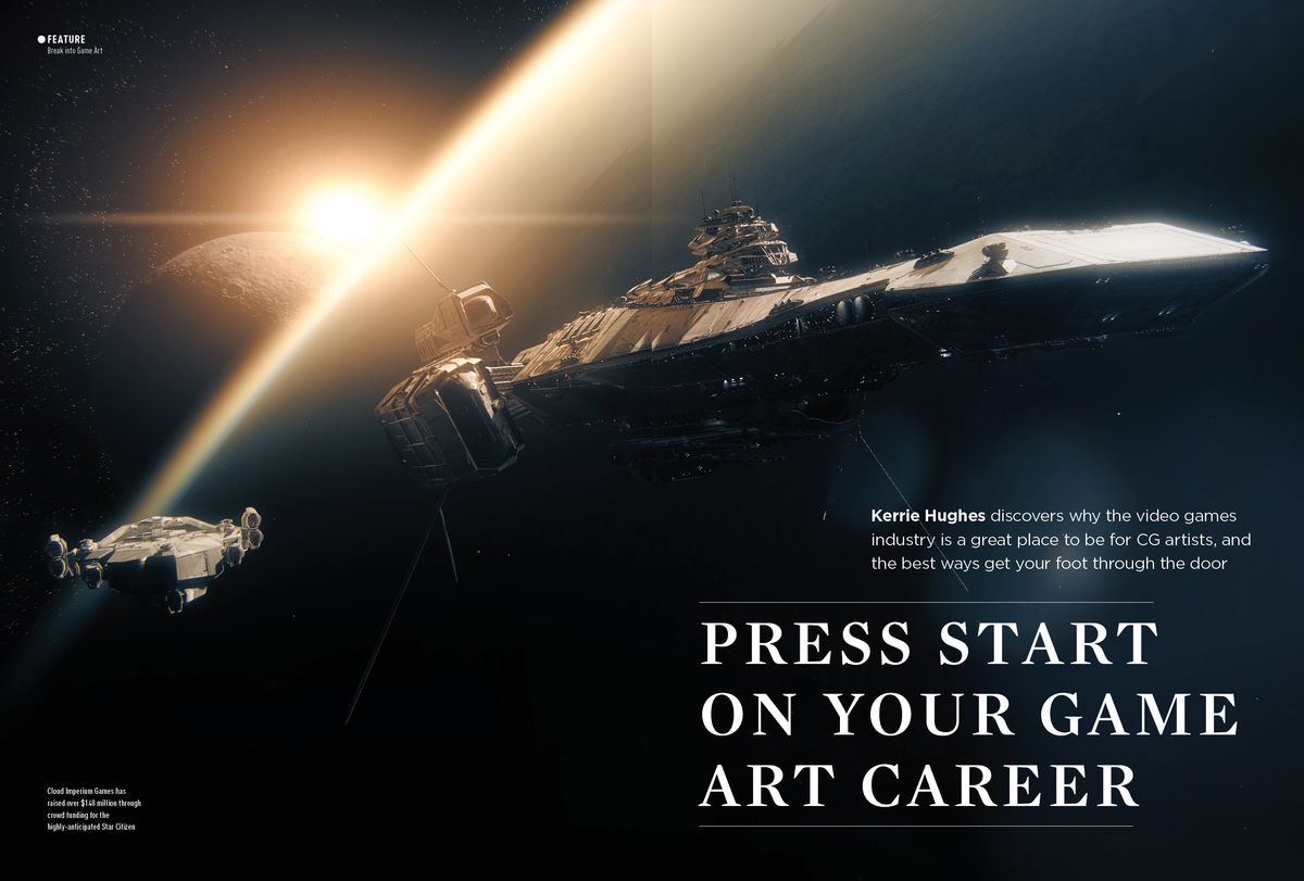 Press start on your game art career