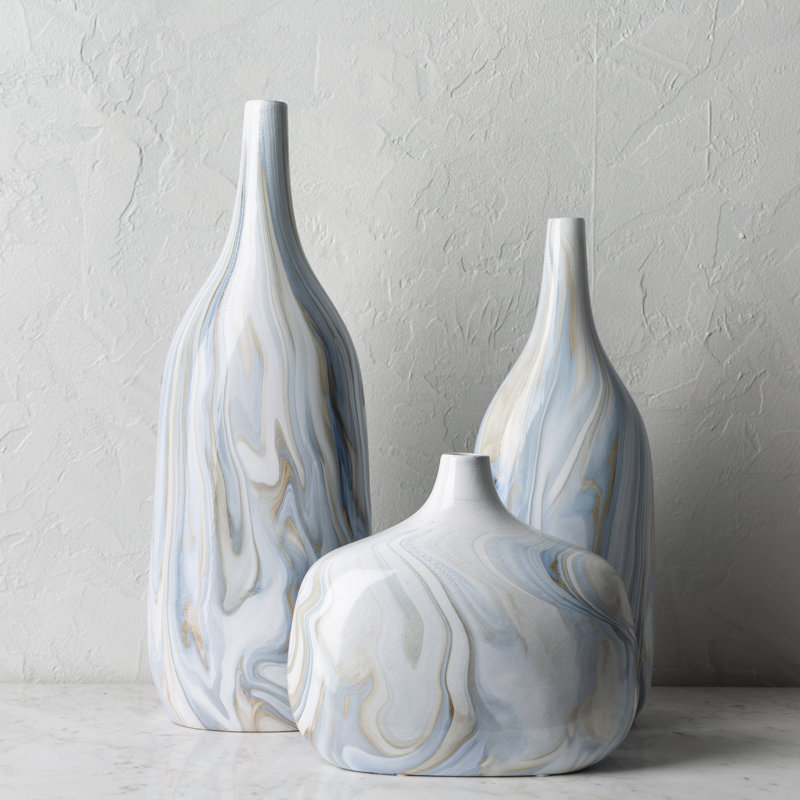 Wade Logan&amp;reg; Ayriauna 18&quot; Indoor/outdoor Ceramic Table Vase &amp;amp; Reviews | Wayfair