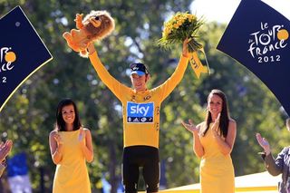 Bradley Wiggins (Sky) created history becoming the first British winner of the Tour de France in 2012. Off the back of a phenomenal season which had already included overall victories in Paris-Nice, Tour de Romandie and the Critérium du Dauphiné, Wiggins seemed destined for the win.