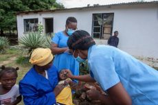 Malawi polio vaccination campaign