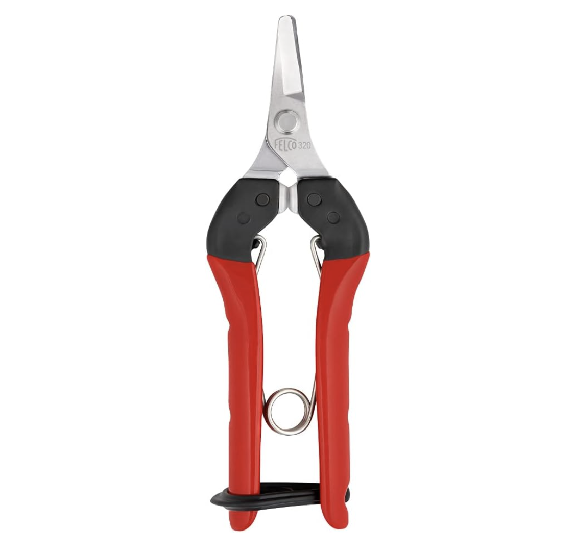 FELCO, Felco F2 Pruning Shears &amp;ndash; 9.25&quot; Swiss-Made Garden Clippers for Professional Pruning | Hand Pruners for Gardening | Garden Tool Cutter With Precision Bypass Blade, Aluminum Body, Replaceable Parts