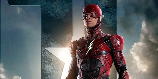 Ezra Miller as The Flash in Justice League