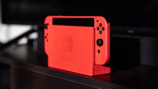 A Super Mario edition Nintendo Switch