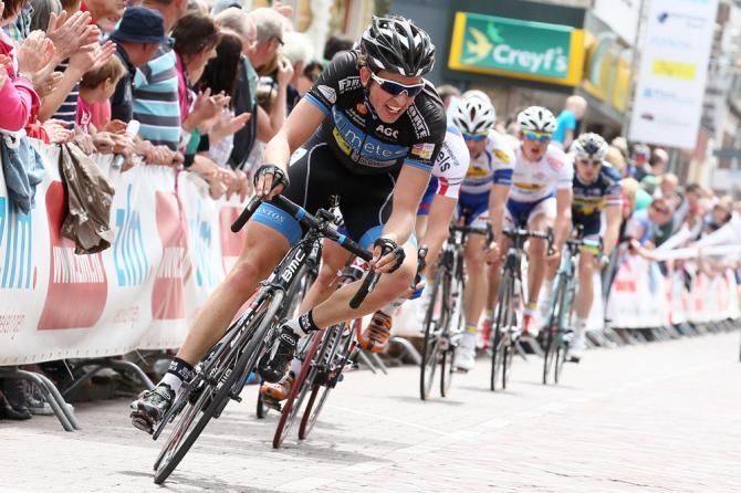 Brian Van Goethem (Metec-TKH Continental Cyclingteam) on the front of the breakaway