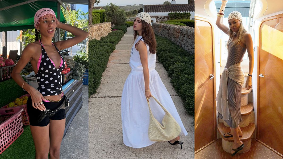 Not a Bucket Hat, Not a Baseball Cap—This Pretty Hat Trend Is What the Cool Girls Are Wearing Instead