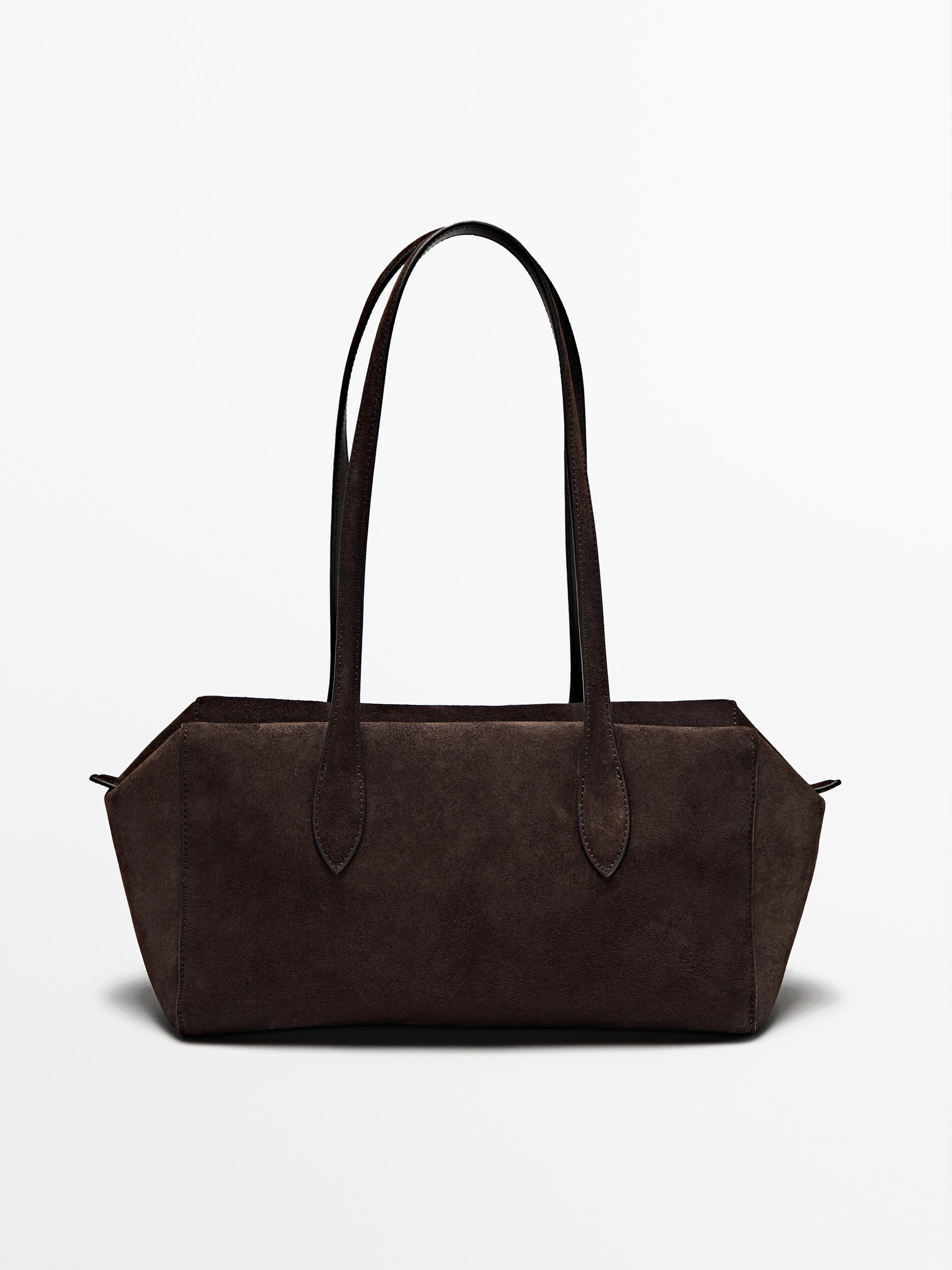 Split Suede Leather Western Saatchi Bag