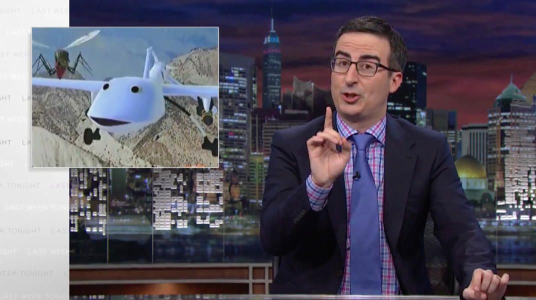 John Oliver asks some uncomfortable questions about America&amp;#039;s drone warfare