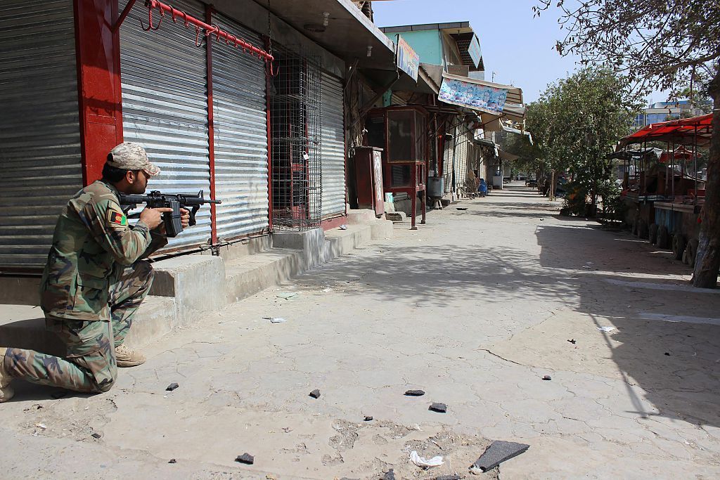 Afghan commando in Kunduz