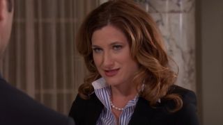 Kathryn Hahn as Jen on Parks and Recreation.