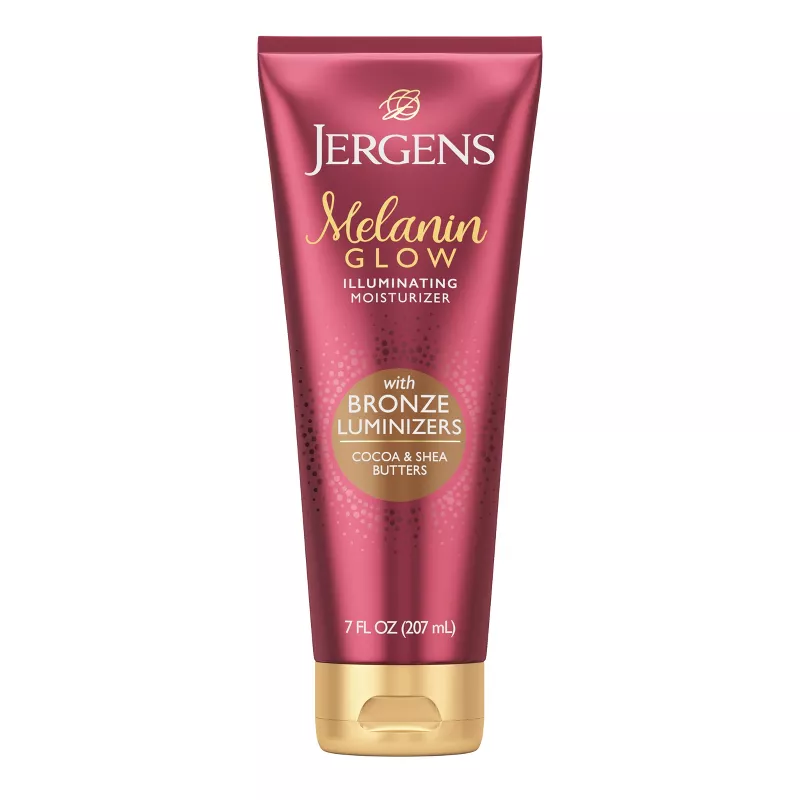 Jergens Natural Glow Melanin Glow Body Lotion - Bronze - 7 Fl Oz