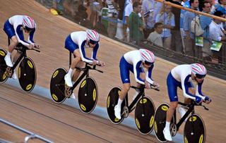 The British team pursuit squad was unstoppable at the Beijing Olympics.