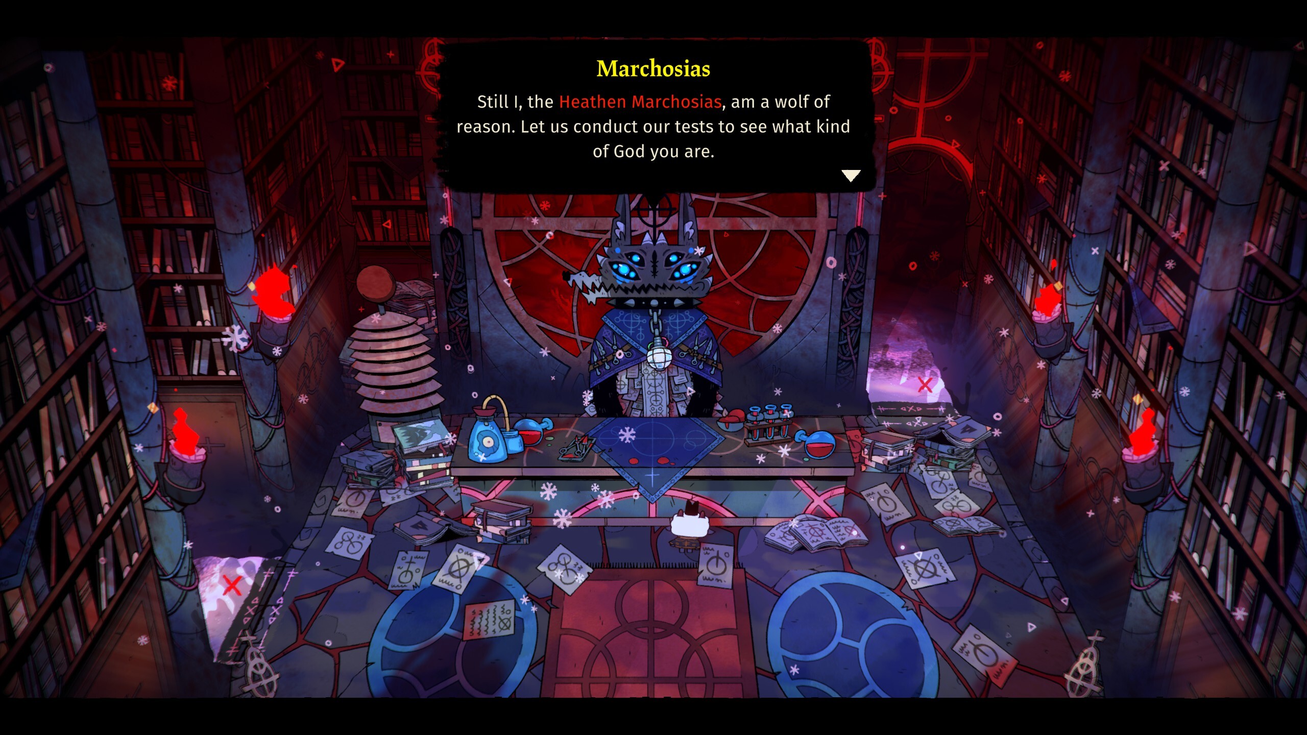 Cult of the Lamb Woolhaven Marchosias