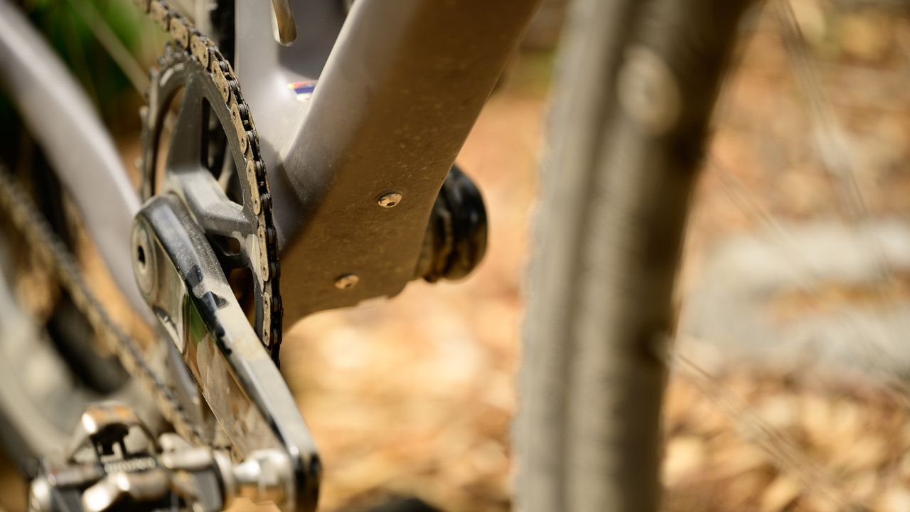 Revel Rover gravel bike lower bottle mount