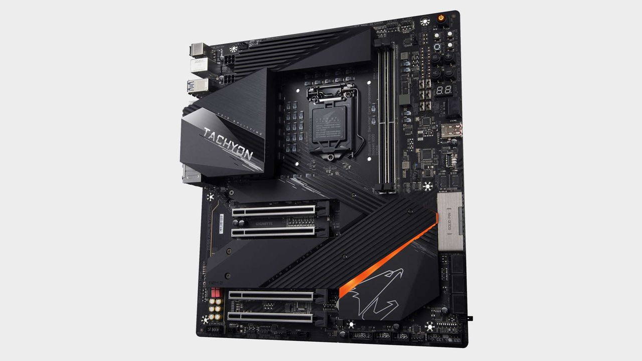 Gigabyte Z590 Aorus Tachyon gaming motherboard