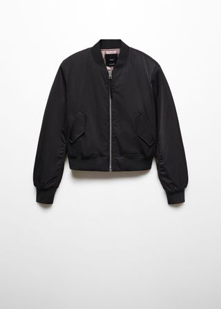 Oversized Bomber Jacket