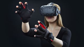 HTC is exploring ways of incorporating voice control into products such as its Vive VR headset. Image credit: HTC