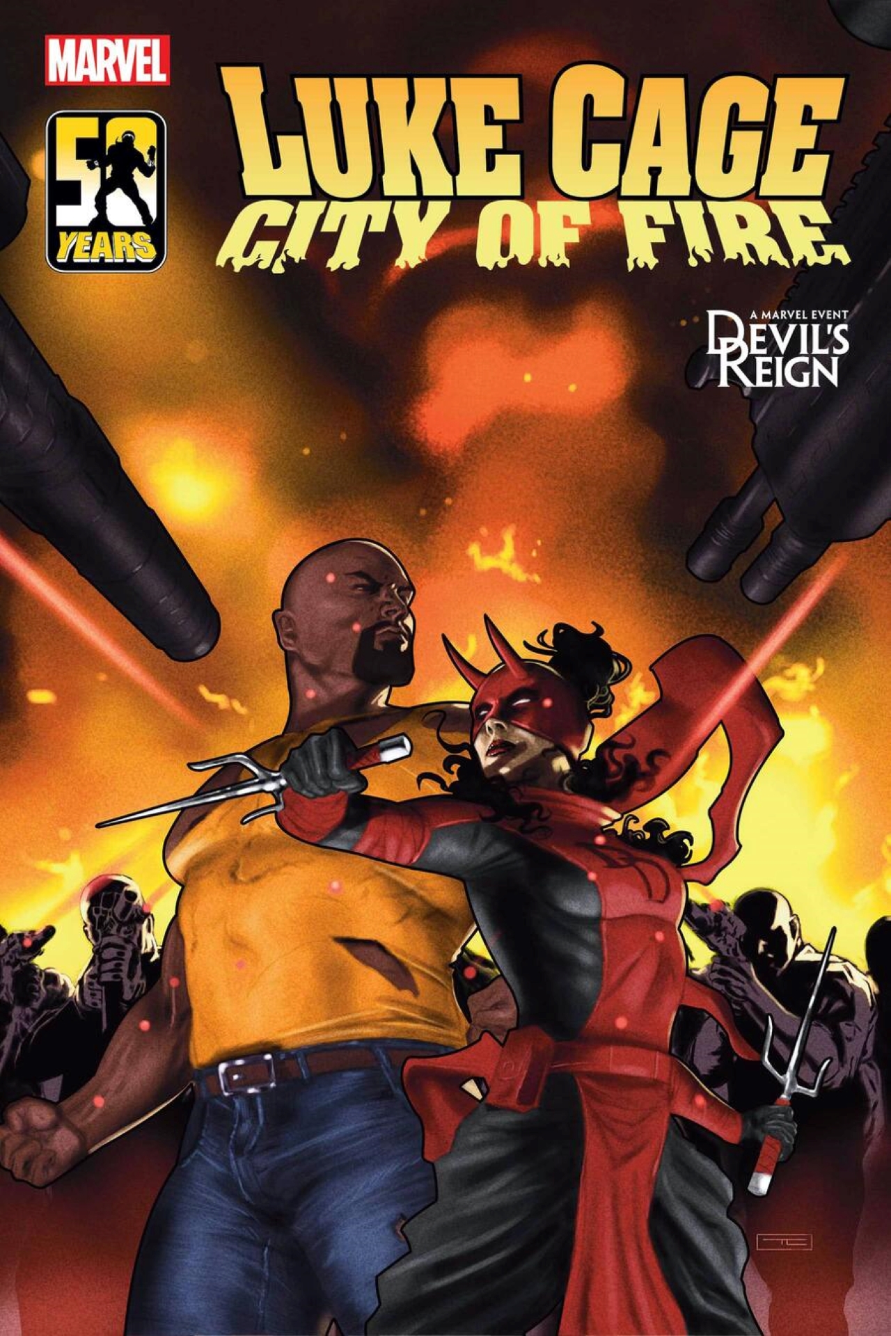 Luke Cage'in kapağı: Ateş Sokakları #2